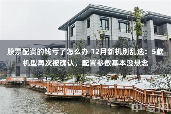 股票配资的钱亏了怎么办 12月新机别乱选：5款机型再次被确认，配置参数基本没悬念