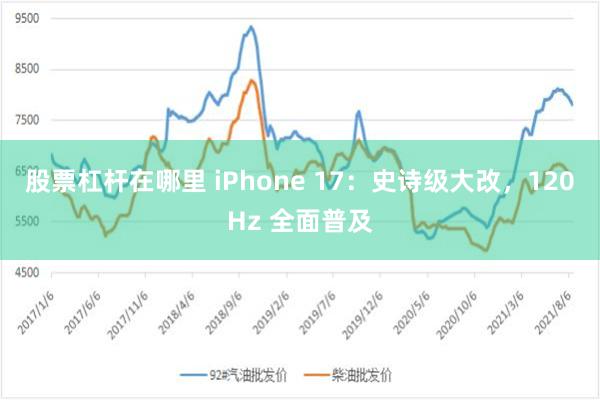 股票杠杆在哪里 iPhone 17：史诗级大改，120Hz 全面普及