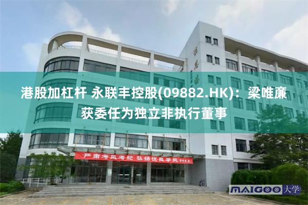 港股加杠杆 永联丰控股(09882.HK)：梁唯亷获委任为独立非执行董事