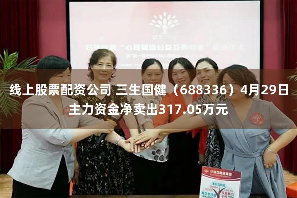 线上股票配资公司 三生国健（688336）4月29日主力资金净卖出317.05万元